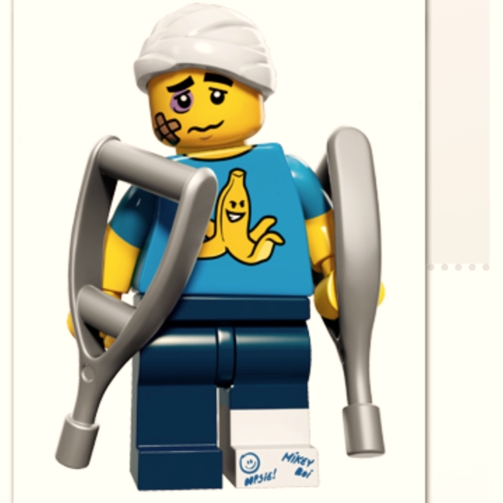 Lego Minifigure Set 15 Clumsy Guy Lego set #71011